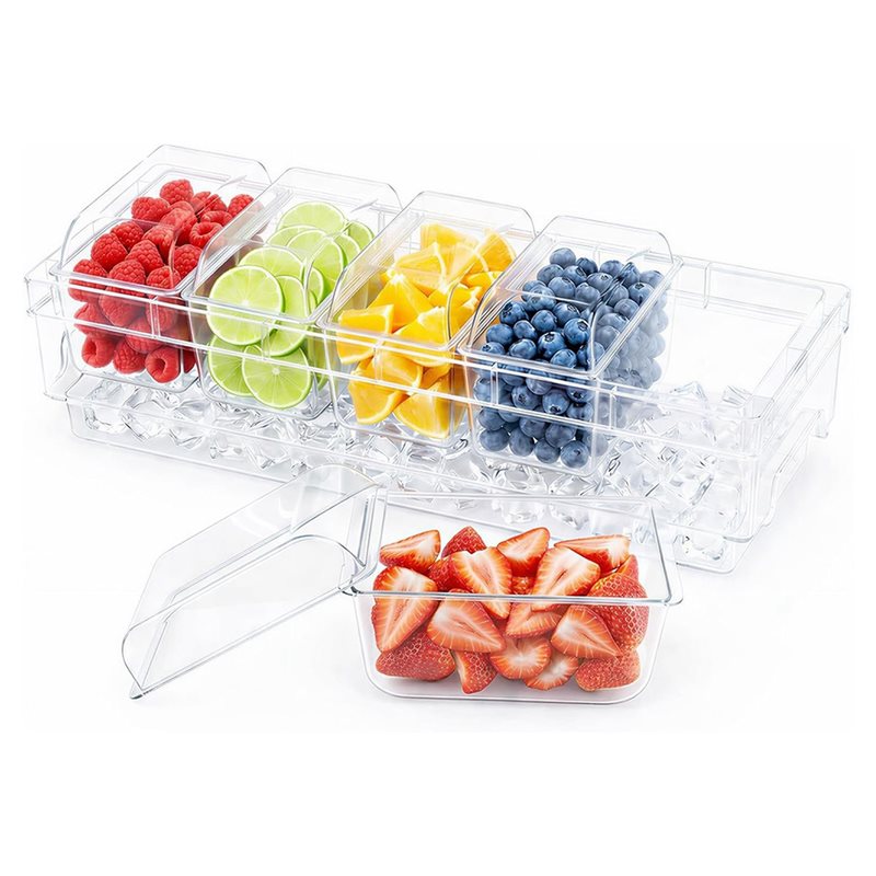 Garnish Tray Set - AB46 - لمستلزمات البار، حاويات التوابل