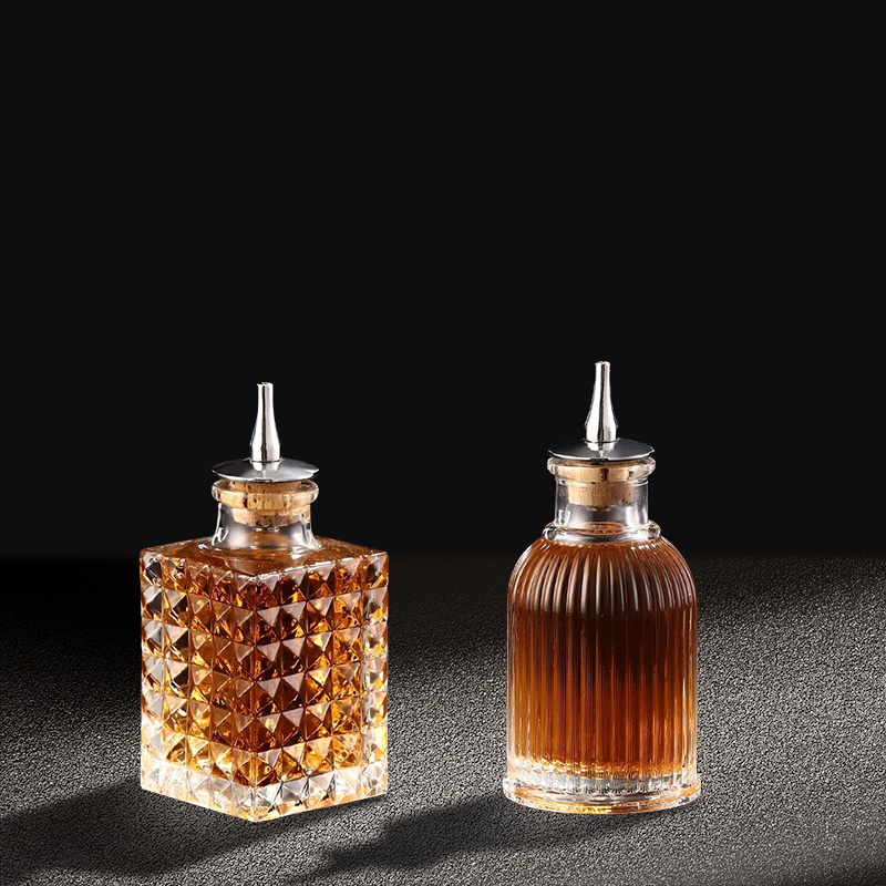 زجاجات كوكتيل المر مع غطاء زجا - مراجعة Bitters Bottle Set وسعره