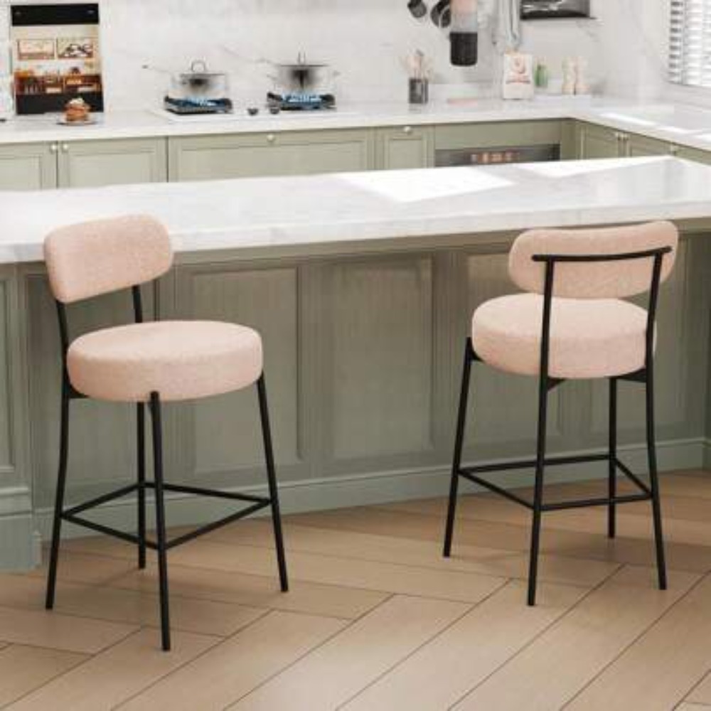 مجموعة من كرسيين بار بلون البي - مراجعة Home Bar Set وسعره