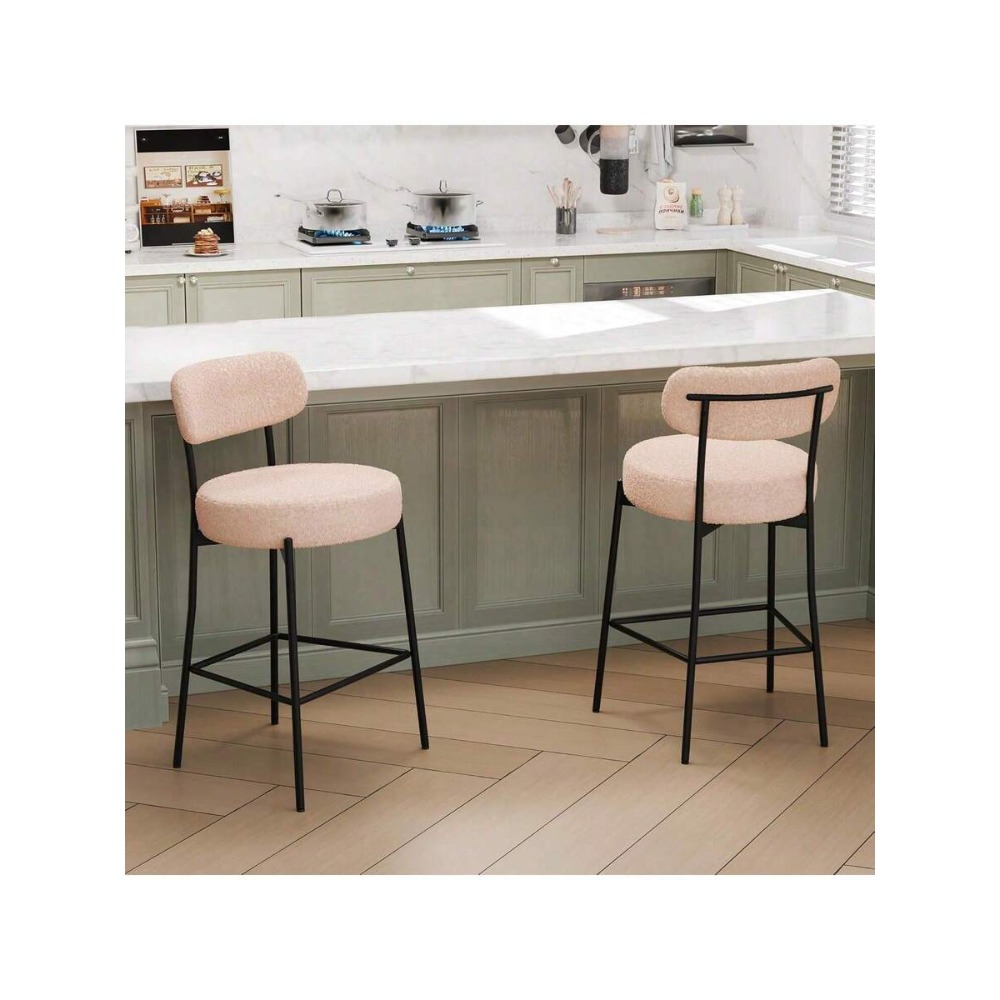 مجموعة من كرسيين بار بلون البي - مراجعة Home Bar Set وسعره