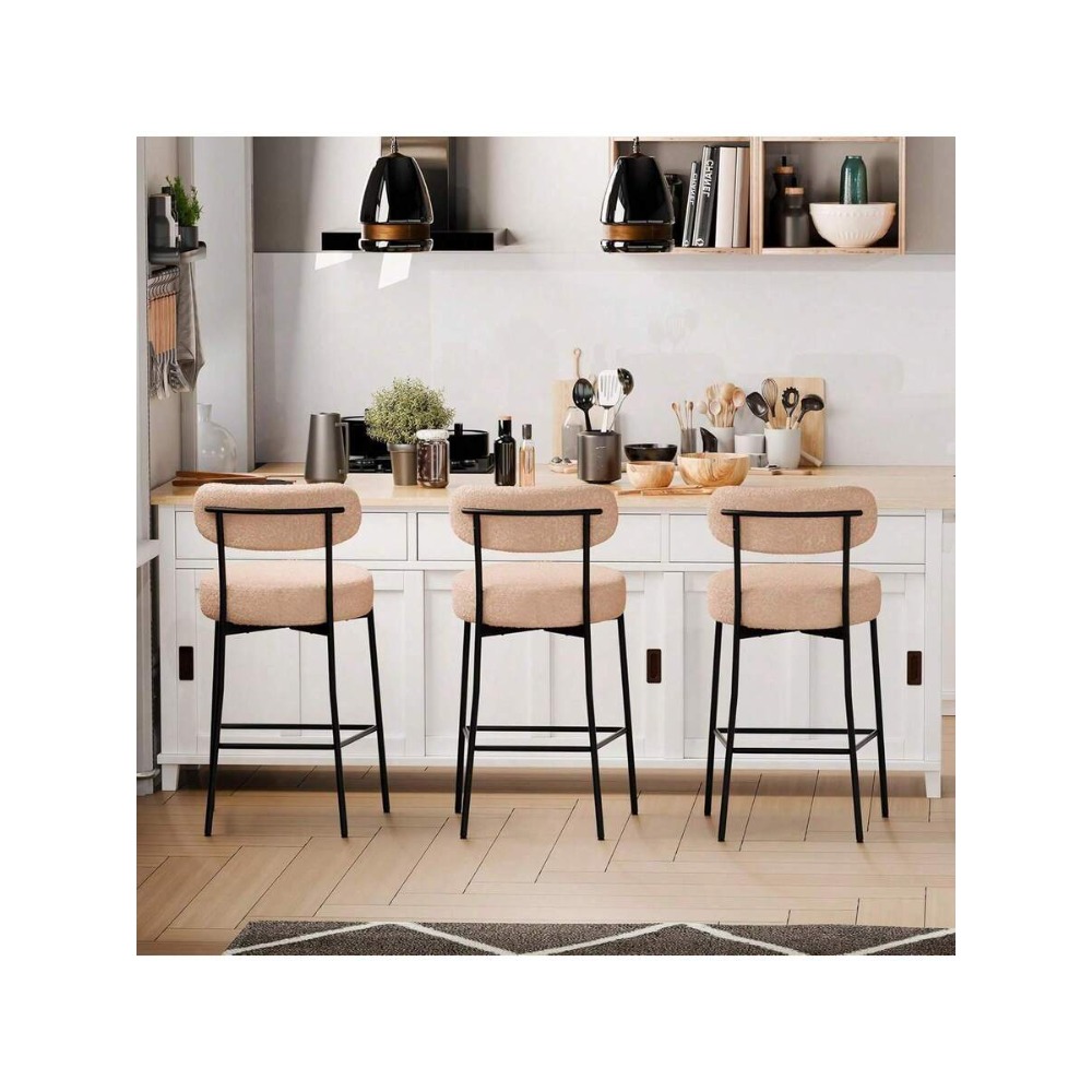 مجموعة من كرسيين بار بلون البي - مراجعة Home Bar Set وسعره