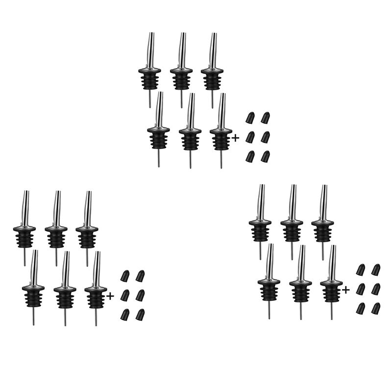 A25F-18Pc صمامات صب من الفولاذ - مراجعة Speed Pourer Cap وسعره
