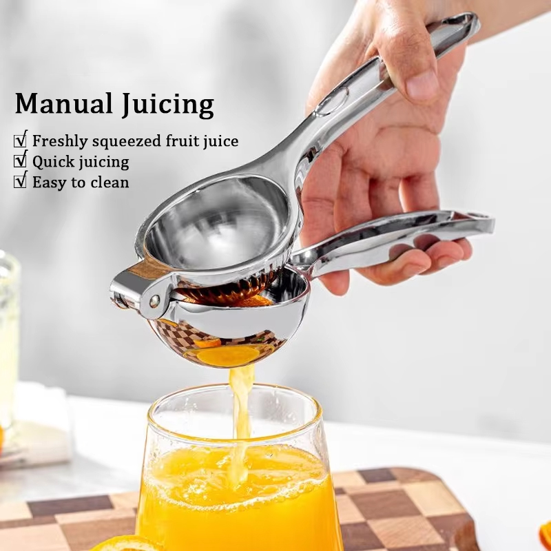 عصارة ليمون يدوية من الفولاذ ا - مراجعة Citrus Juicer Bar وسعره