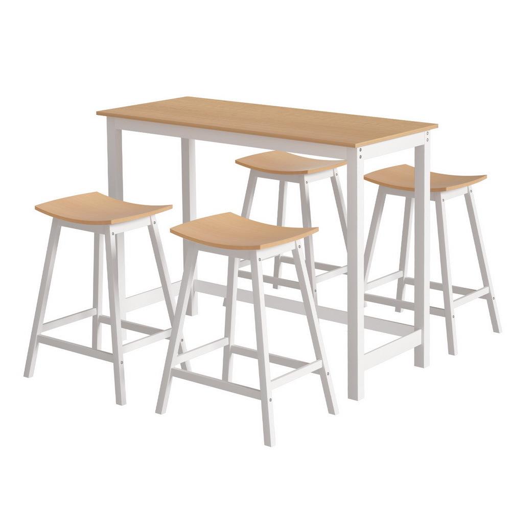طاولة بار من الخشب الصلب مع مج - مراجعة Home Bar Stools وسعره