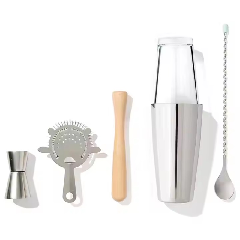طقم شيكر كوكتيل صديق للبيئة بت - مراجعة Boston Shaker Set وسعره