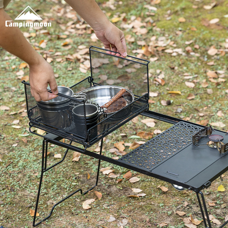 CAMPINGMOON CK-23BK سلة تخزين  - مراجعة Home Bar Shelves وسعره