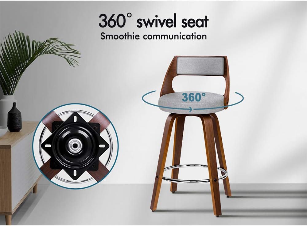 مع مسند للقدمين وتسوية الساق ا - مراجعة Home Bar Stools وسعره