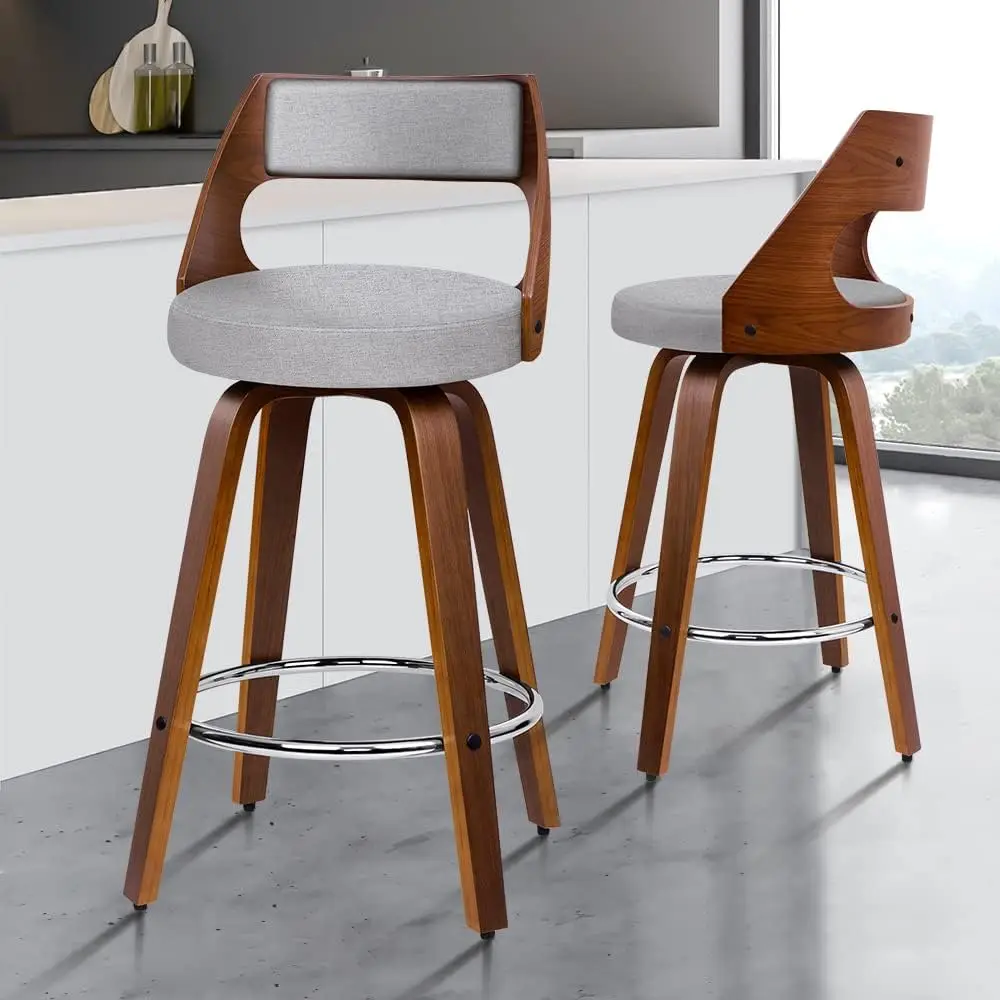 مع مسند للقدمين وتسوية الساق ا - مراجعة Home Bar Stools وسعره
