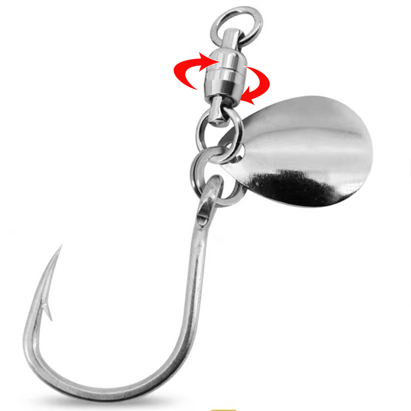 خطافات صيد فردية من TAKEDO، دو - مراجعة Jigger Double Sided وسعره