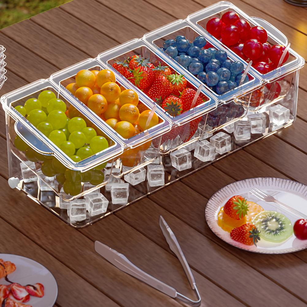 طقم تقديم التاكو للحفلات، منظم - مراجعة Garnish Tray Set وسعره