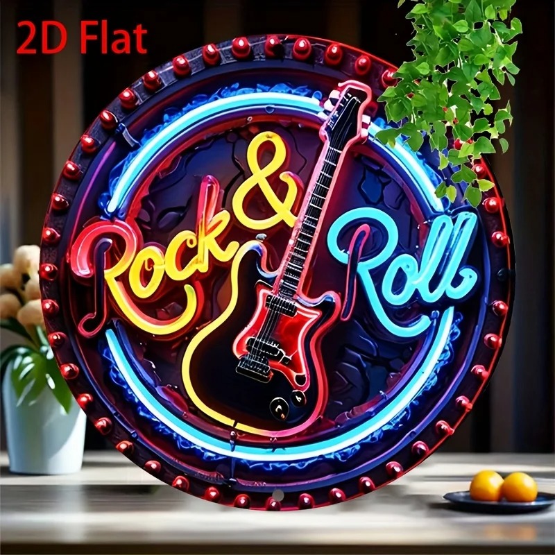 لافتة نيون بتصميم روك عتيق، زخ - مراجعة Home Bar Accessories وسعره