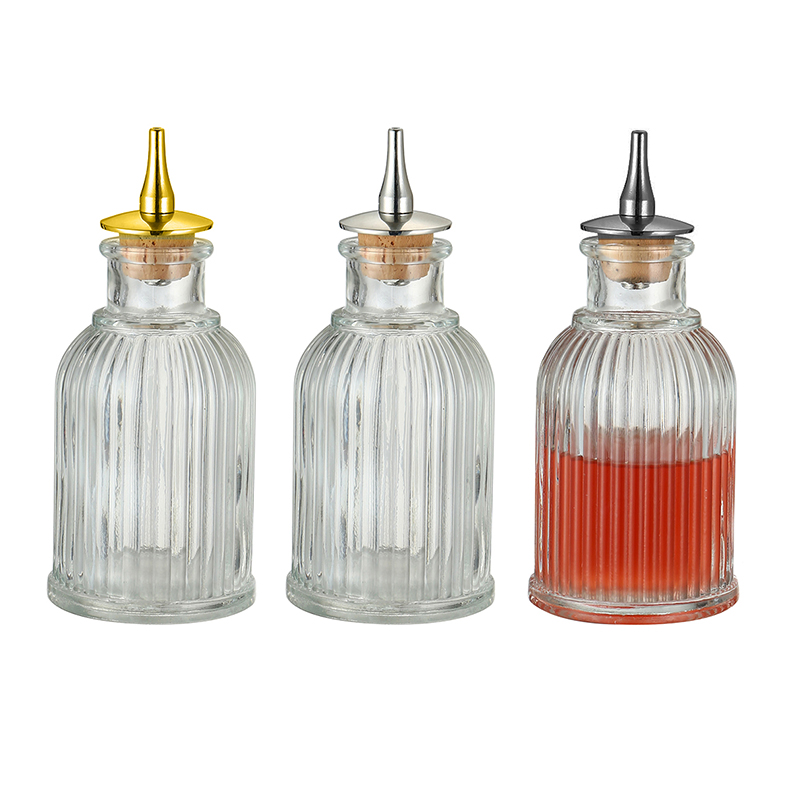 زجاجة المر - زجاجة زجاجية عتيق - مراجعة Bitters Bottle Set وسعره