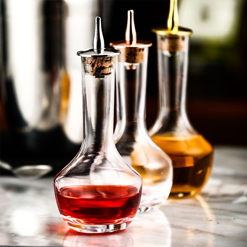 زجاجة المر - زجاجة زجاجية عتيق - مراجعة Bitters Bottle Set وسعره